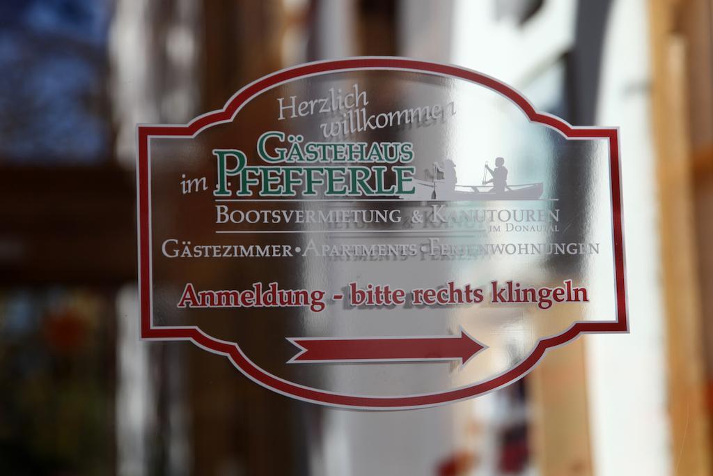 Gaestehaus Pfefferle Hotel Garni Und Ferienwohnungen Sigmaringen Dış mekan fotoğraf